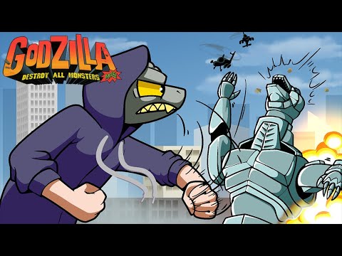 Godzilla: Destroy All Monsters Melee (XBox) - MIB Video Game Reviews Ep 41