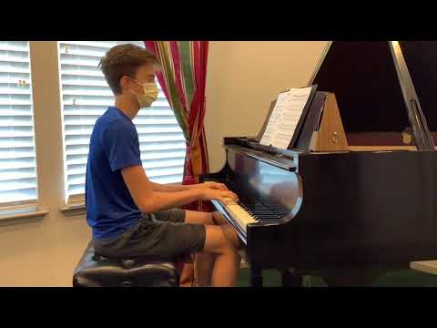 DIY YACM Home Recitals 2020, Pianist Harrison J. Performs Schumann's Sicilienne.