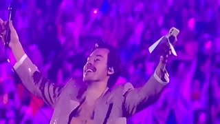 Harry Styles Epic Gender Reveal Reaction 😭 Reveals fans baby gender reveal