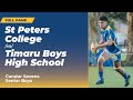 SPC Vs Timaru Boys High School Open Boys Condor 7 S