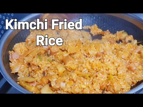 Kimchi Fried Rice | kimchi rice with ham or spam |Easy recipe | kimchi fried rice recipe