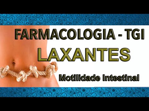 Laxantes: motilidade intestinal e classes farmacológicas | Farmacologia do TGI