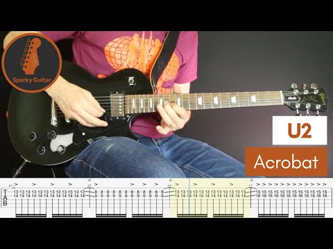 Acrobat - U2 (Guitar Cover #87 with Tabs)