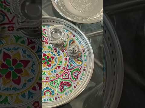 Stainless Steel Pooja Thali