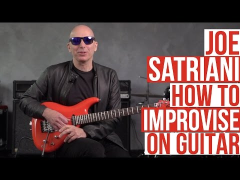 Joe Satriani Guitar Lesson - Using Different Styles to Improvise