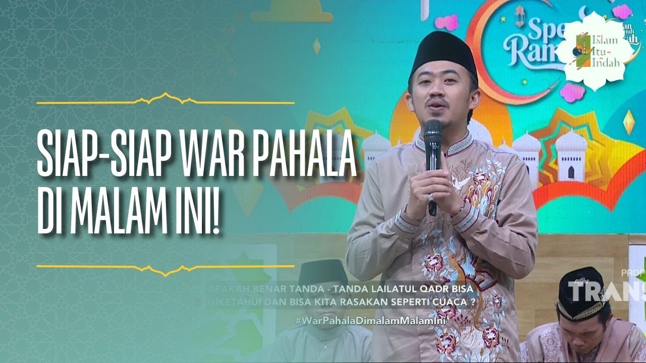 Siap-siap War Pahala di Malam Ini! - ISLAM ITU INDAH (11/03/26) P1