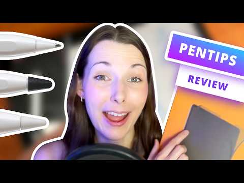 PenTips for the Apple Pencil & iPad screen protector REVIEW