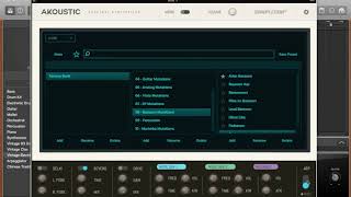 Video thumbnail for Akoustic - Spectral Synthesizer - Presets walkthrough by Sampleson