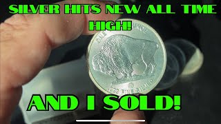 SILVER Breaks Another High!! And I SOLD! 