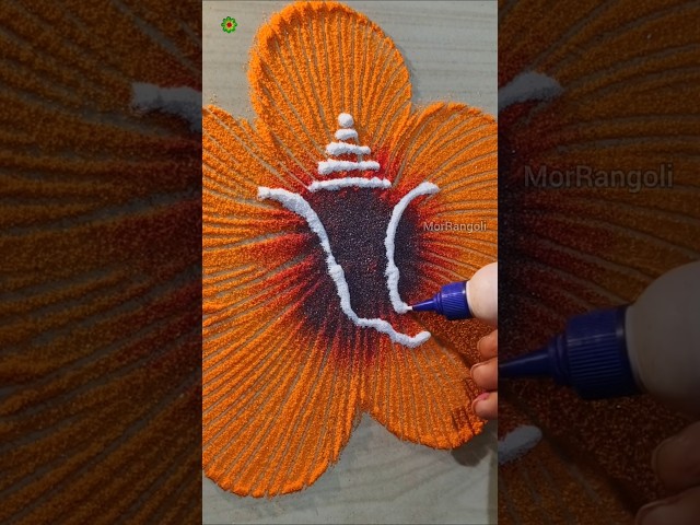 Easy rangoli design by pakka local - video 2