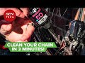 How To Clean Your Bike Chain In Less Than 3 MINUTES