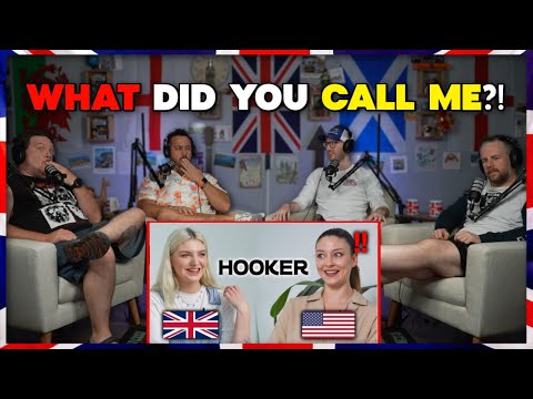 Americans React To British Words That Are Rude In America!