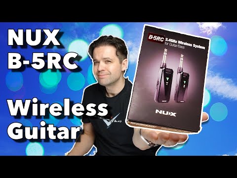 Wireless Guitar Freedom with the NUX B-5RC - Demo & Review
