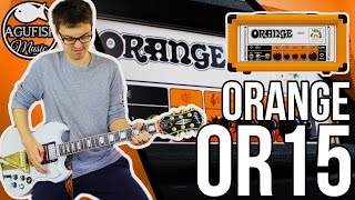 Video thumbnail for Orange OR15 Demo/Review || Vintage-Inspired British Lunchbox Amp!! by Agufish