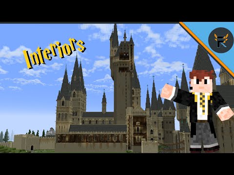 Building the HOGWARTS Classrooms in Minecraft | 24+ hours 🏰