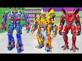 Bumblebee Car Transformers Robot Wars City Alien Attack 2 | Android iOS Gameplay