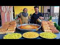 MISAL PAV | Street Food Of Mumbai | spicy Misal Pav Recipe With Aloo Sabzi