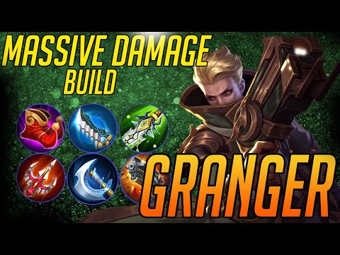 ULTIMATE GRANGER BUILD SUPER FAST FARM IN MOBILE LEGENDS