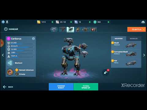 war robots new robot cerberus