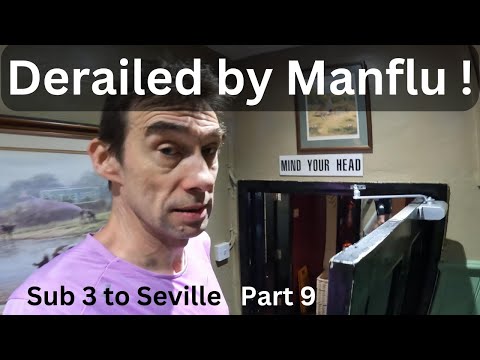 Sub 3 to Seville - Part 9 - Very hard last long run after manflu !