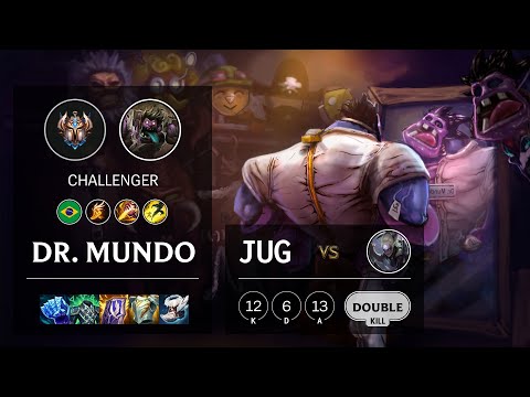 Dr. Mundo Jungle vs Diana - BR Challenger Patch 11.9