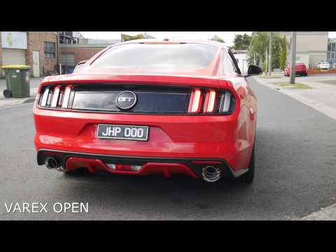 Ford Mustang Exhaust Varex Cat Back 2015-2016