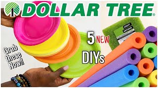 5 EASY Dollar Tree DIYs USING THESE!! | Budget friendly DIY Ideas