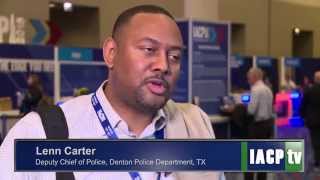 Why is it good for young officers to become members of the IACP