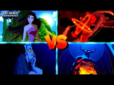 ÉRIS E HADES VS JAFAR GÊNIO E CHERNABOG - COMBATE MORTAL #10