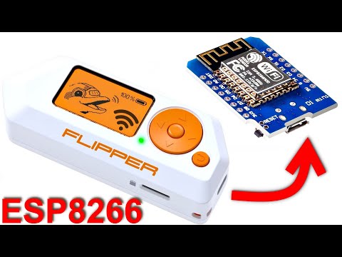 Flipper Zero DEAUTH Attack - ESP8266 External WiFi module