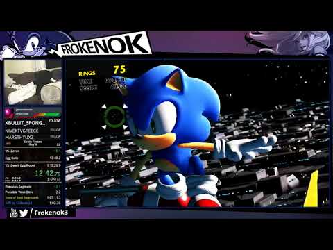 Sonic Forces Any% Speedrun PS4 - 1:10:02 (PB)