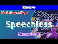 Speechless by Naomi Scott (Karaoke : Male Lower Key)