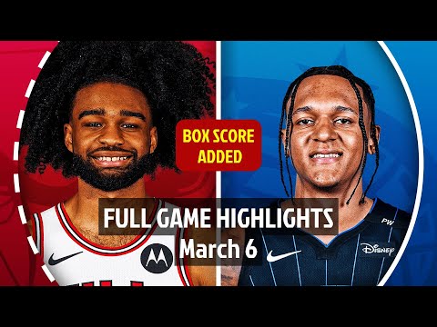 Chicago Bulls vs Orlando Magic | Full Game Highlights | 06 March 2025
