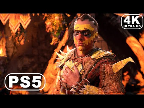 Horizon Forbidden West PS5 - Aloy meets with Drakka for the first Time (4K ULTRA HD PS5) Horizon