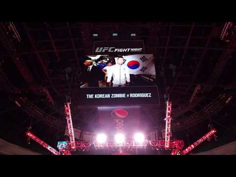 UFC Denver - Korean Zombie Walkout @ Pepsi Center