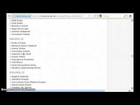 Long Dao's Darkworld Deck Profile Top 32 European National's (WCQ)