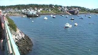 preview picture of video 'Lobster Boat races in Jonesport, Maine, July 4th, 2010'