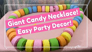 Giant Candy Necklace - Party Decoration!!!