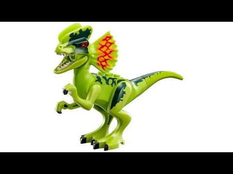 Lego Jurassic World: Indominus Rex Escape [2016] - Dilophosaurus Screen Time