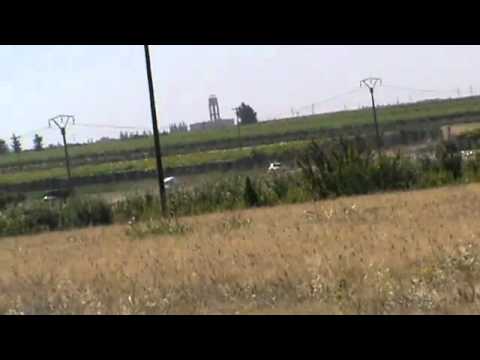 استهداف رتل تابع للنظام من قبل كتيبة المعتز بالله في تل شهاب في محافظة درعا