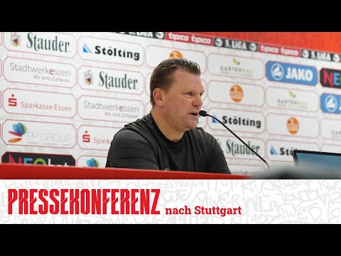 Press conference after VfB Stuttgart II | Matchday 17 | #alwaysRWEit #onlytheRWE