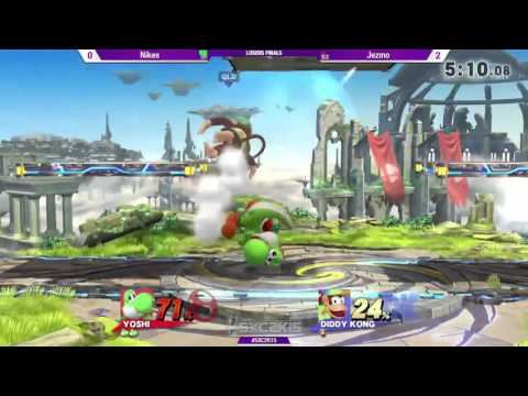 SXC2K15 - Smash 4 Wii U - Nikes (Yoshi) vs Jezmo (Diddy Kong) - Losers Finals