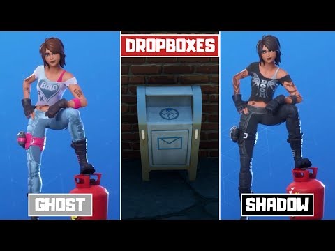 How to Unlock SHADOW or GHOST TNTina Edit Style in Fortnite! - Destroy GHOST or SHADOW Dropboxes