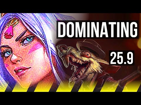 ASHE & Seraphine vs TWITCH & Fiddlesticks (ADC) | 8/2/8, Dominating | EUW Diamond | 25.9