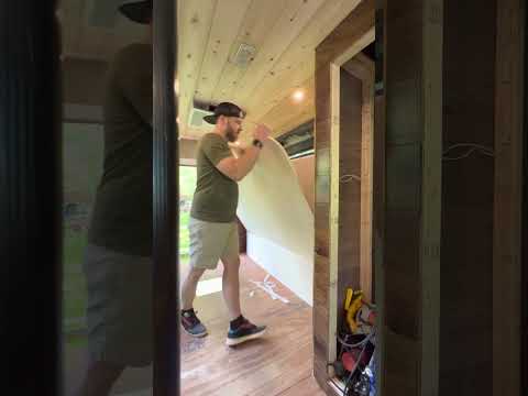 Skoolie Murphy bed (easy)