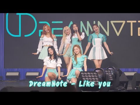 190922 DreamNote (드림노트) - Like you (좋아하나봐) @ Seoul Street Festival Thailand 2019