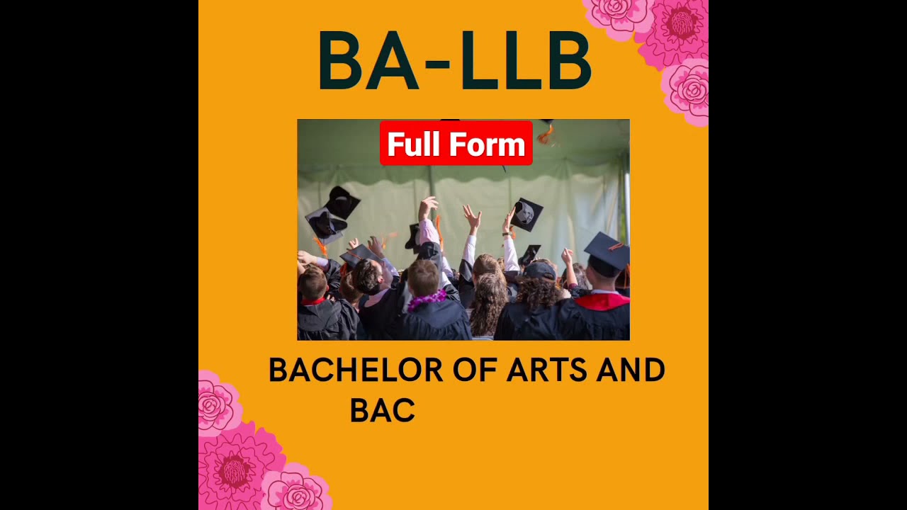 Full form of BA. LLB