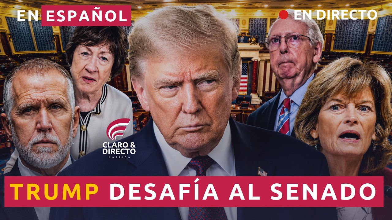 EN ESPAÑOL TRUMP DESAFÍA AL SENADO Y ESTALLA LA TENSIÓN EN WASHINGTON