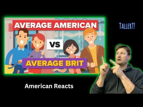 American Reacts | Average American vs Average British Person | #American #British #Reaction.