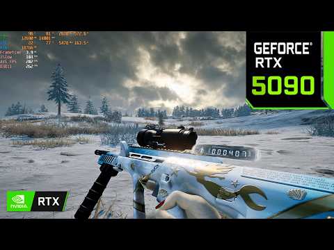 PUBG : RTX 5090 - i9 14900K - 128GB RAM ( 4K Maximum Settings )